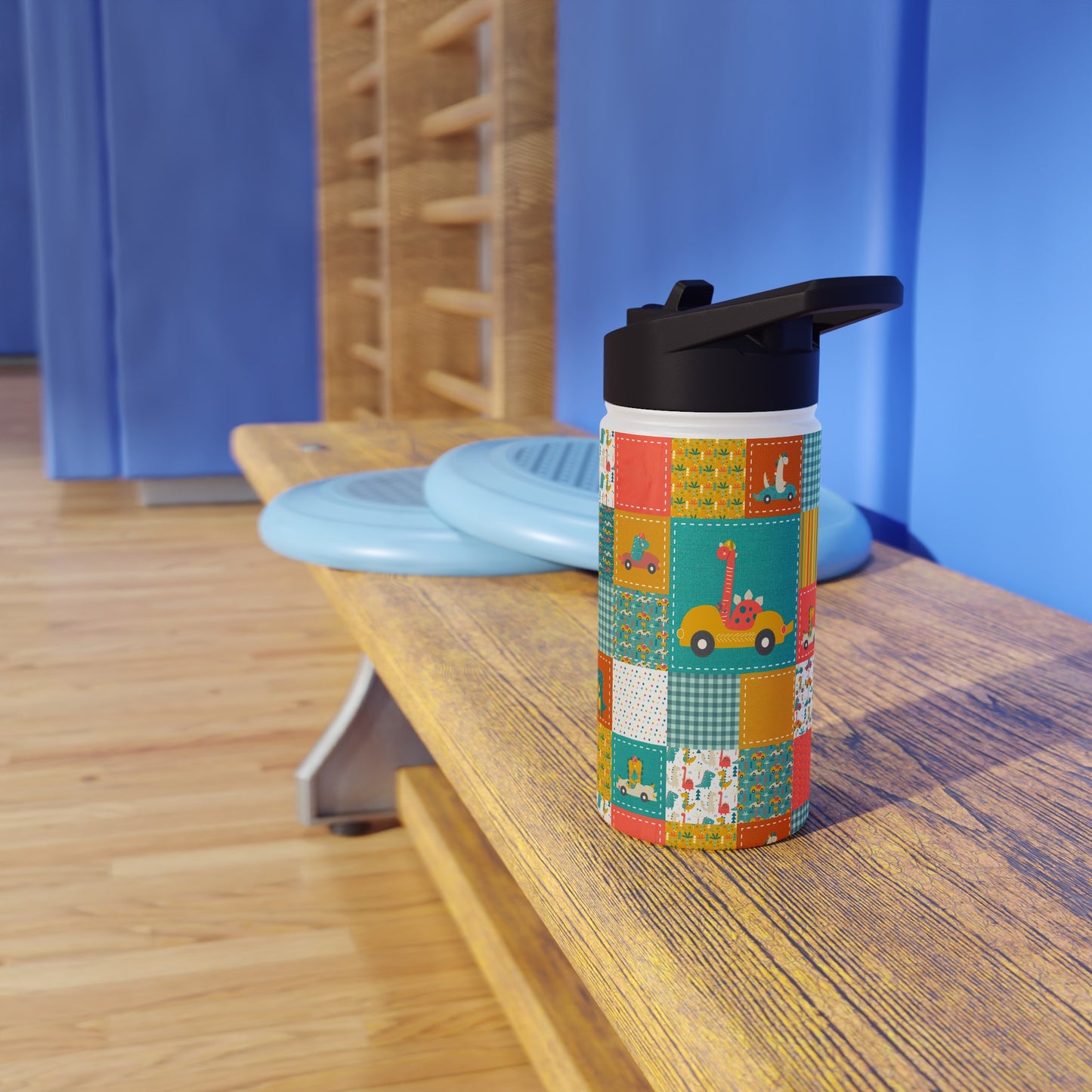 Stainless Steel Water Bottle (Go Dino Go!)