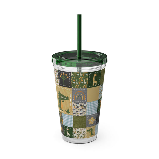Acrylic Tumbler Cup (Safari Fun)