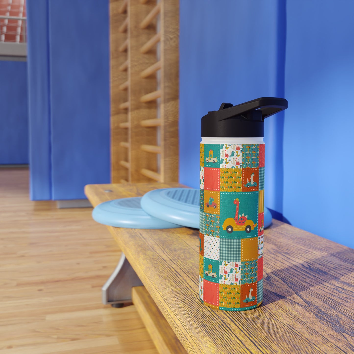 Stainless Steel Water Bottle (Go Dino Go!)