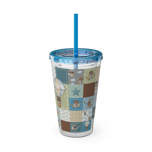 Acrylic Tumbler Cup (Up in the Air)