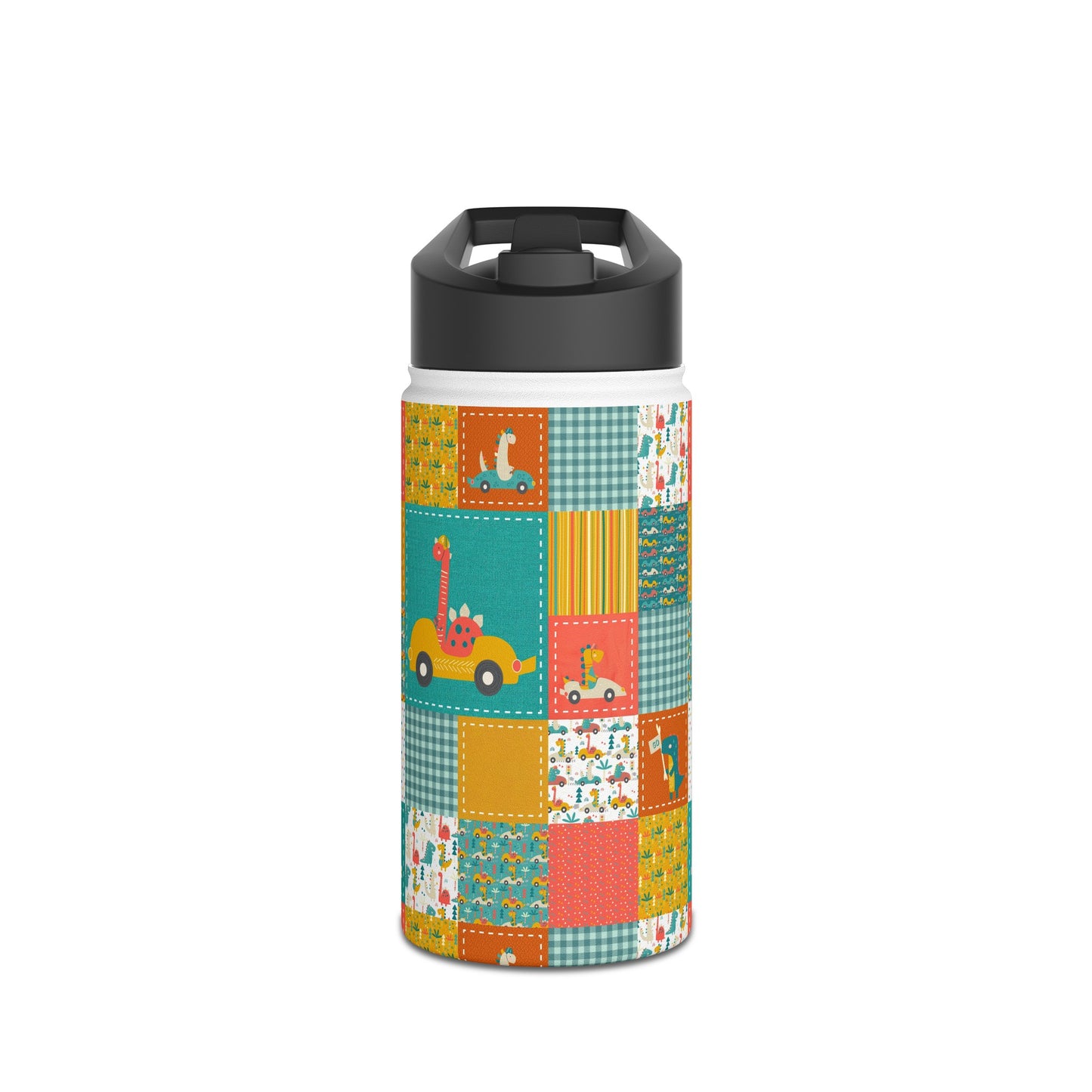 Stainless Steel Water Bottle (Go Dino Go!)