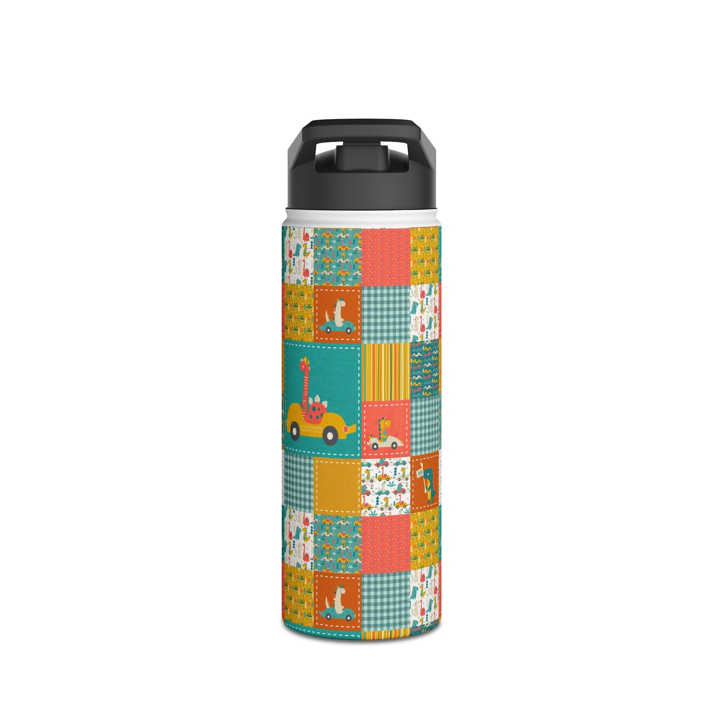 Stainless Steel Water Bottle (Go Dino Go!)