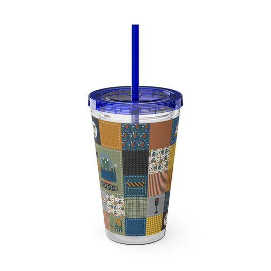 Acrylic Tumbler Cup (Dino Dig)