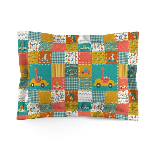 Pillow Sham (Go Dino Go!)